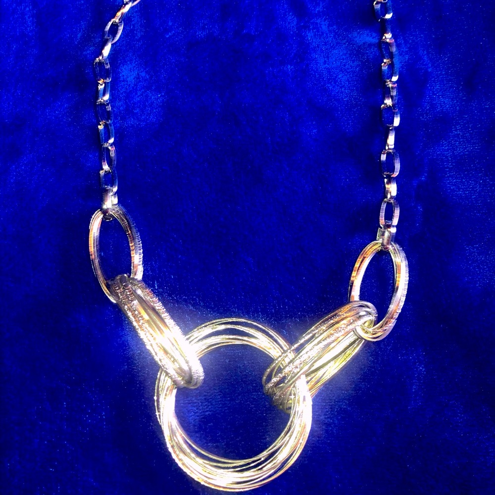 Silver Statement necklace